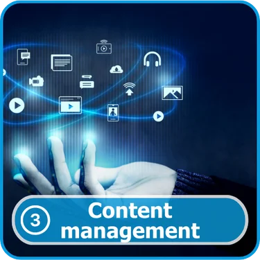 Content management is een belangrijk onderdeel om een goede website te laten maken.